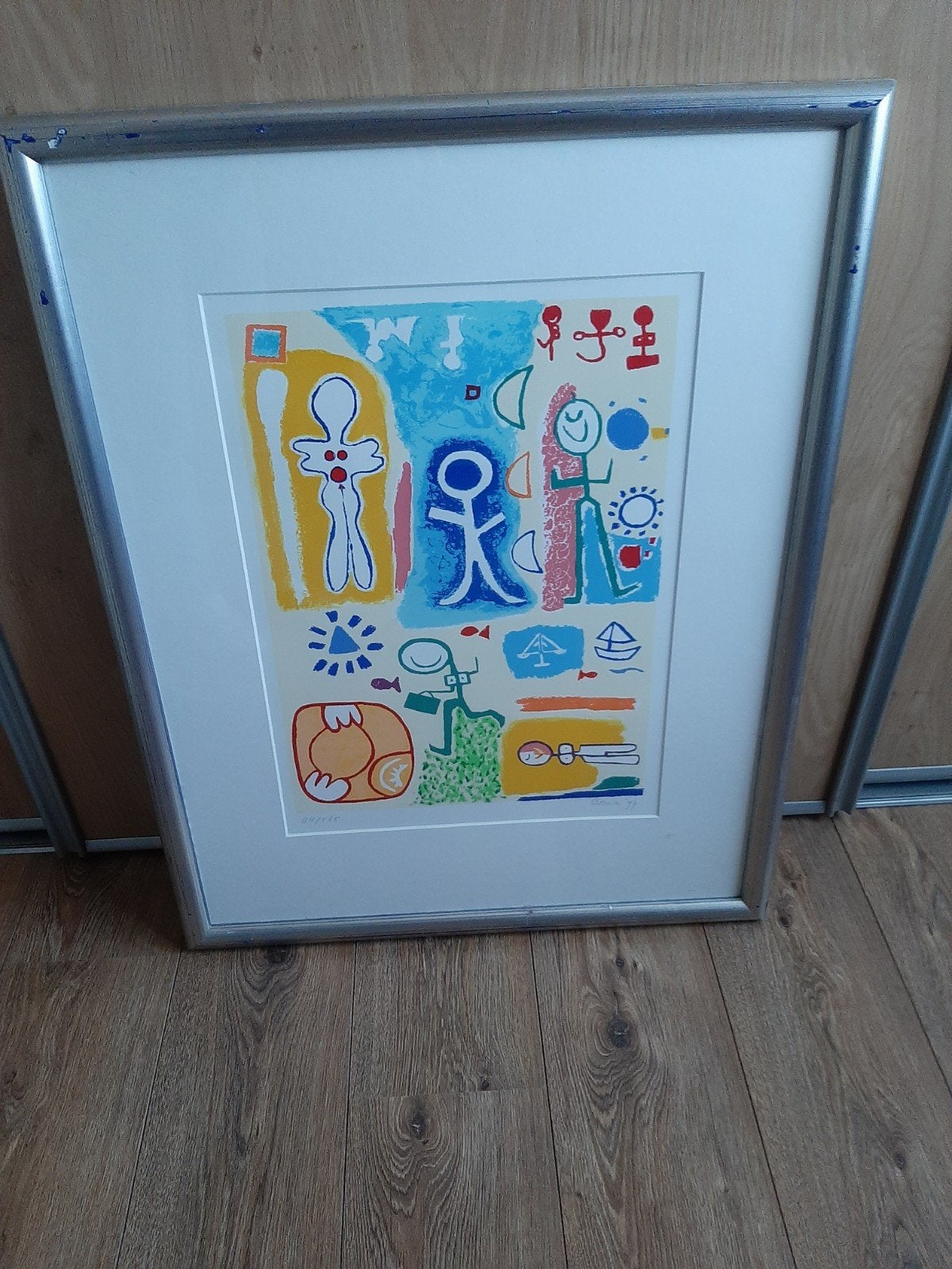 Jan de Bruin zeefdruk, Antiek en Kunst, Ophalen