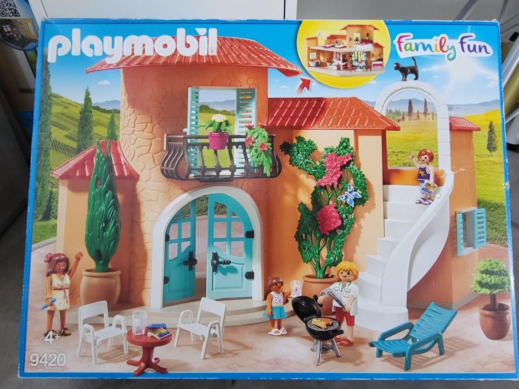 Playmobil Vakantievilla 9420 - Complete set, Kinderen en Baby's, Speelgoed | Playmobil, Ophalen, Zo goed als nieuw