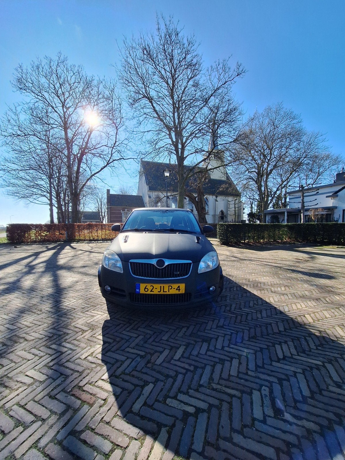 Skoda Fabia 1.4 APK tot maart '27, Auto's, Voorwielaandrijving, 40 €/maand, Zwart, 4 cilinders