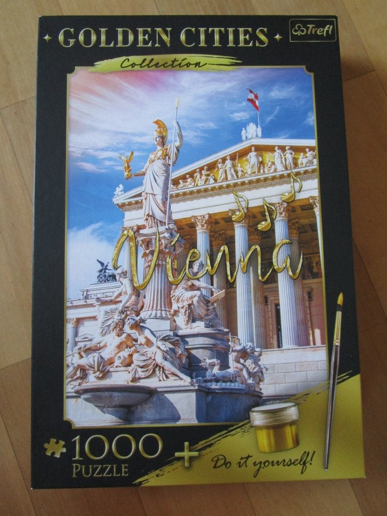 Trefl - legpuzzel Golden Cities - Wenen, Ophalen of Verzenden, 500 t/m 1500 stukjes, Zo goed als nieuw, Legpuzzel