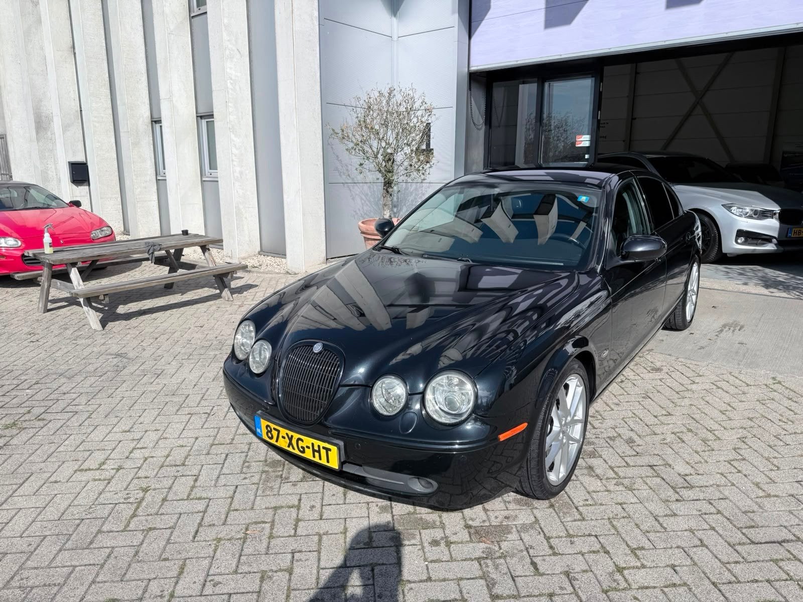 Jaguar S-type 3.0 V6 Executive ZEER MOOIE AUTO! INCL BTW! IN, Auto's, Automaat, Achterwielaandrijving, Zwart, 1850 kg