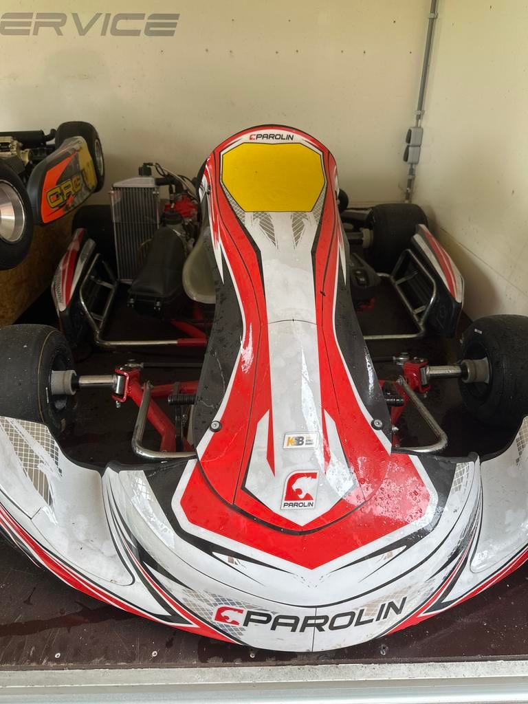 Parolin Kart met IAME X30 motor - Klaar voor de race, Ophalen, Zo goed als nieuw, Kart