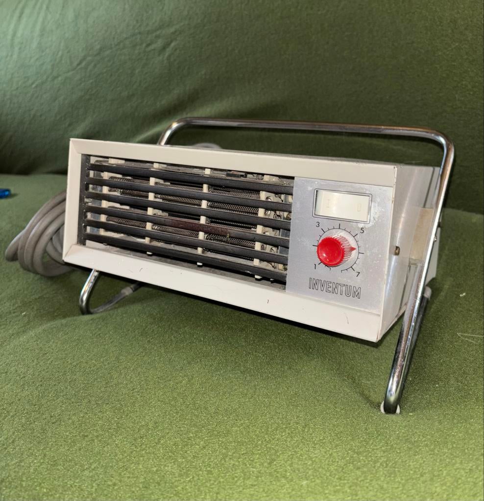 Vintage Inventum Straalkachel KV7 -Elektrische Campingkachel, Overige soorten, Elektrisch, Ophalen of Verzenden, Zo goed als nieuw