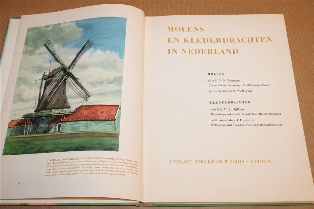 Molens en Klederdrachten — Tieleman & Dros [Compleet], Ophalen of Verzenden, Gelezen