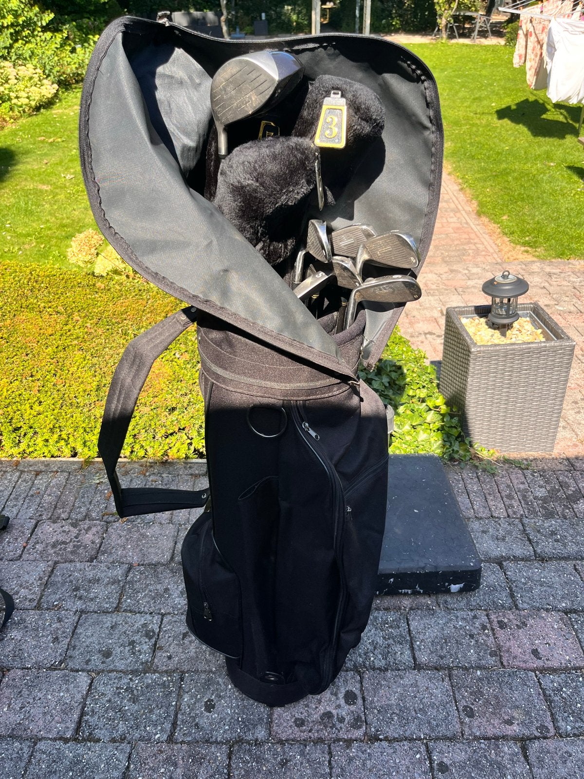 Complete golfset: Tech Cavity clubs van en praktische tas, Sport en Fitness, Ophalen, Zo goed als nieuw, Set, Overige merken