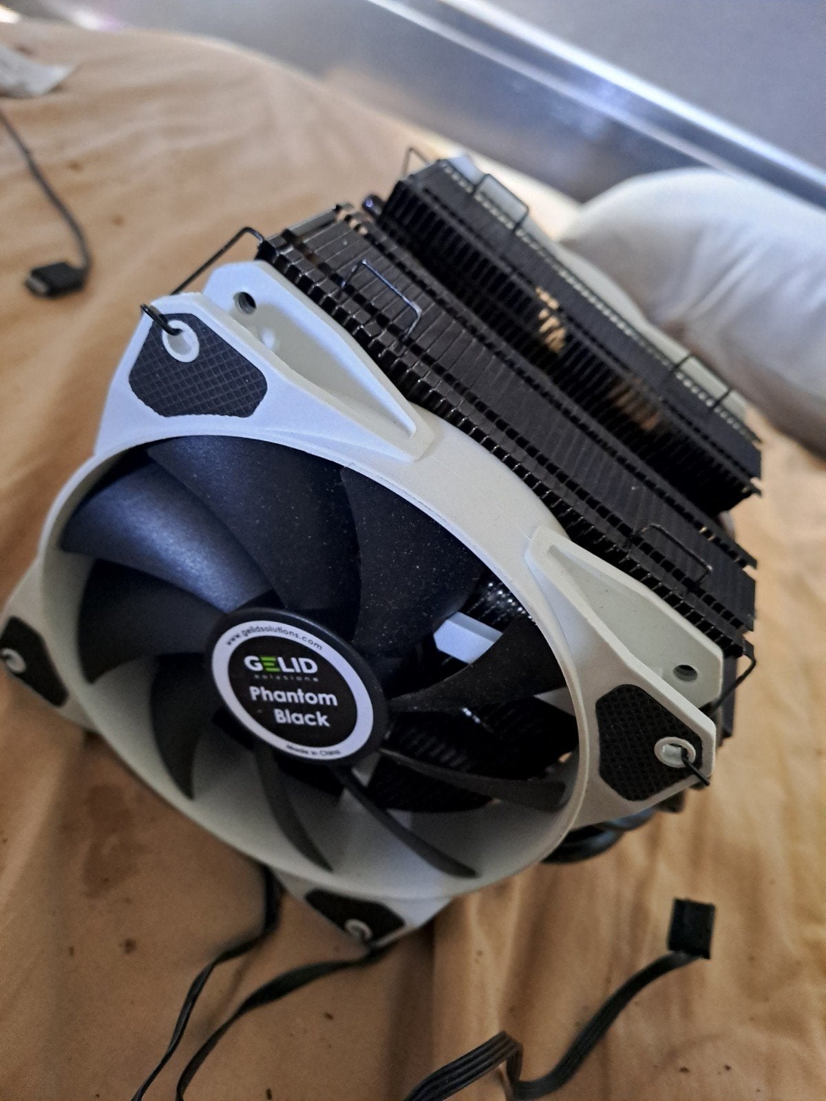 Gelid Phantom Black Cpu Cooler AMD and Intel TDP 200W+, Ophalen of Verzenden, Zo goed als nieuw, Luchtkoeling