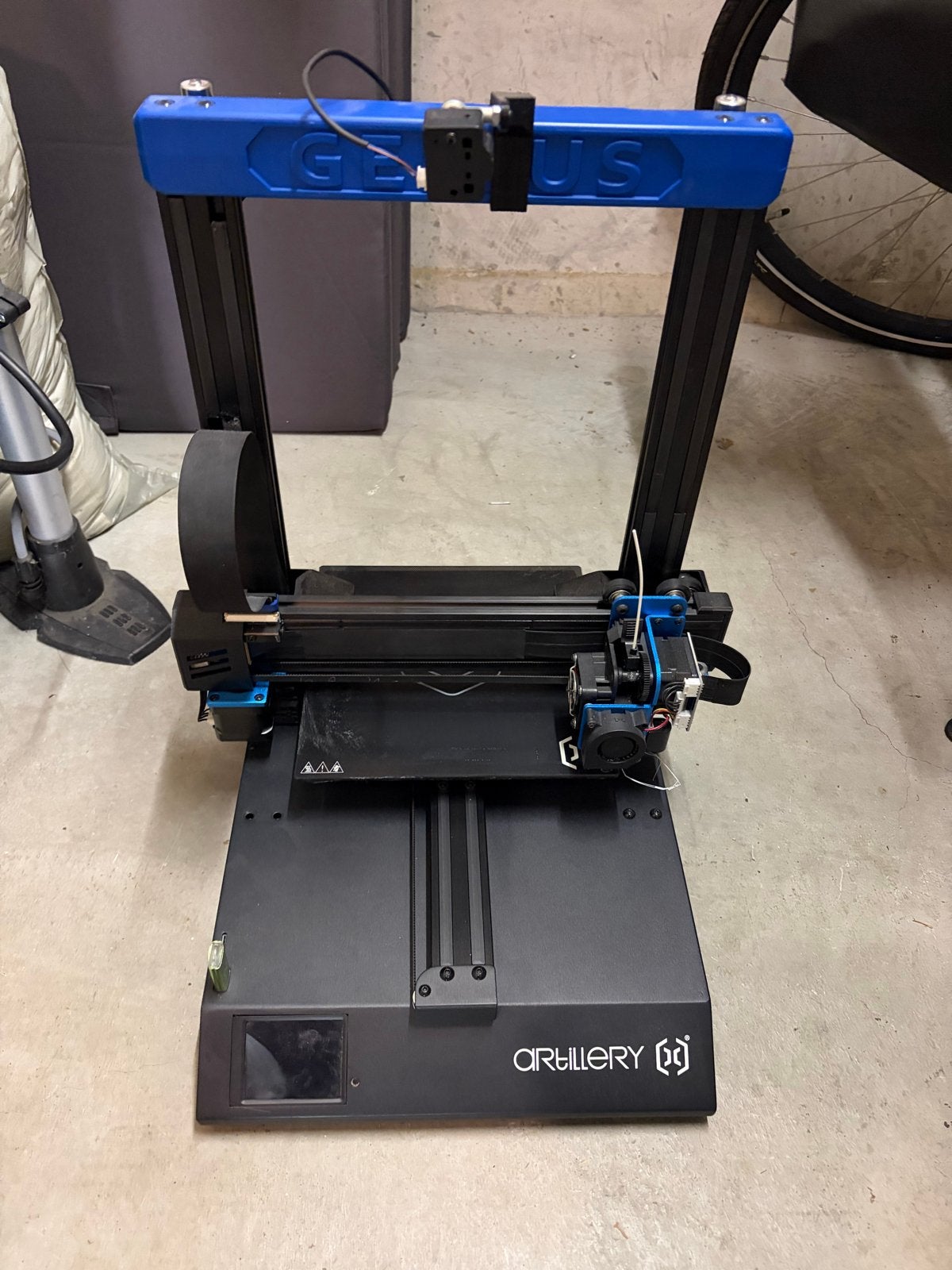 3D Printer, Laser graveur, Luchtreiniger & Filament Bundel, Ophalen, Zo goed als nieuw, Filament