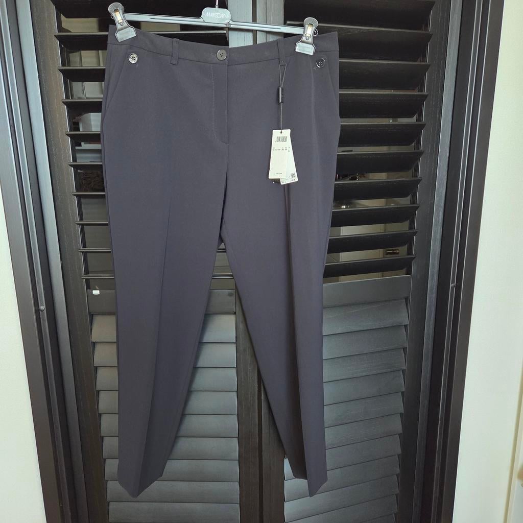 Marccain pantalon nieuw donkerblauw maat 6, Blauw, Maat 42/44 (L), Nieuw, Ophalen of Verzenden
