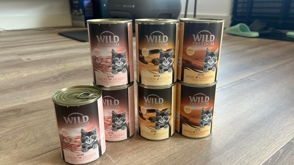 Wild Freedom natvoer kittens, Ophalen of Verzenden, Kat