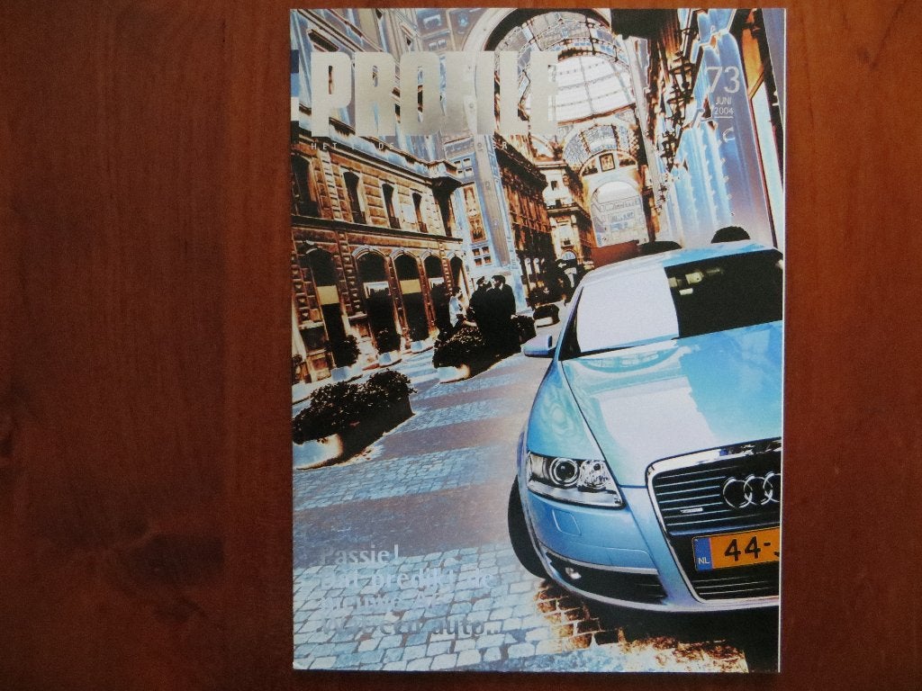 Audi Profile 73 (juni 2004) nieuwe A6, S4 Cabriolet, Ophalen of Verzenden, Nieuw, Audi