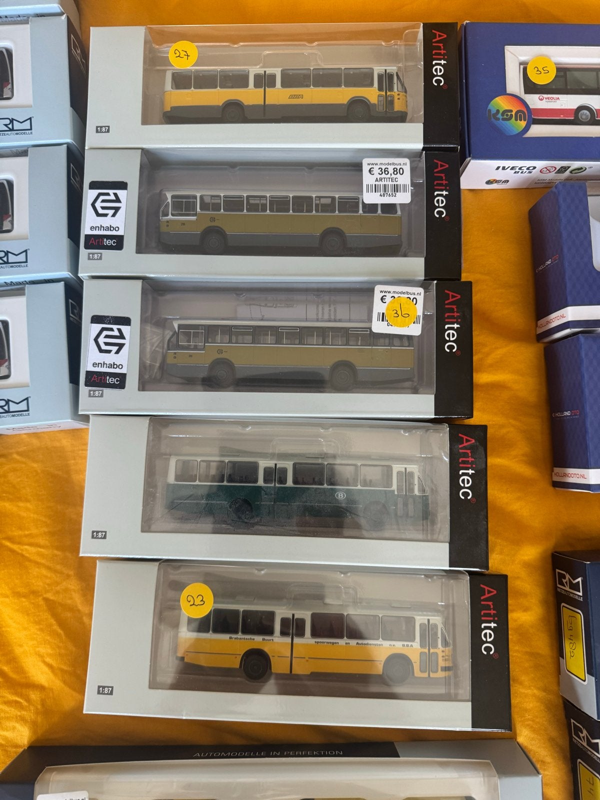 Diverse modelbussen schaal 1:87 - Nieuw in doos, Ophalen of Verzenden, Nieuw