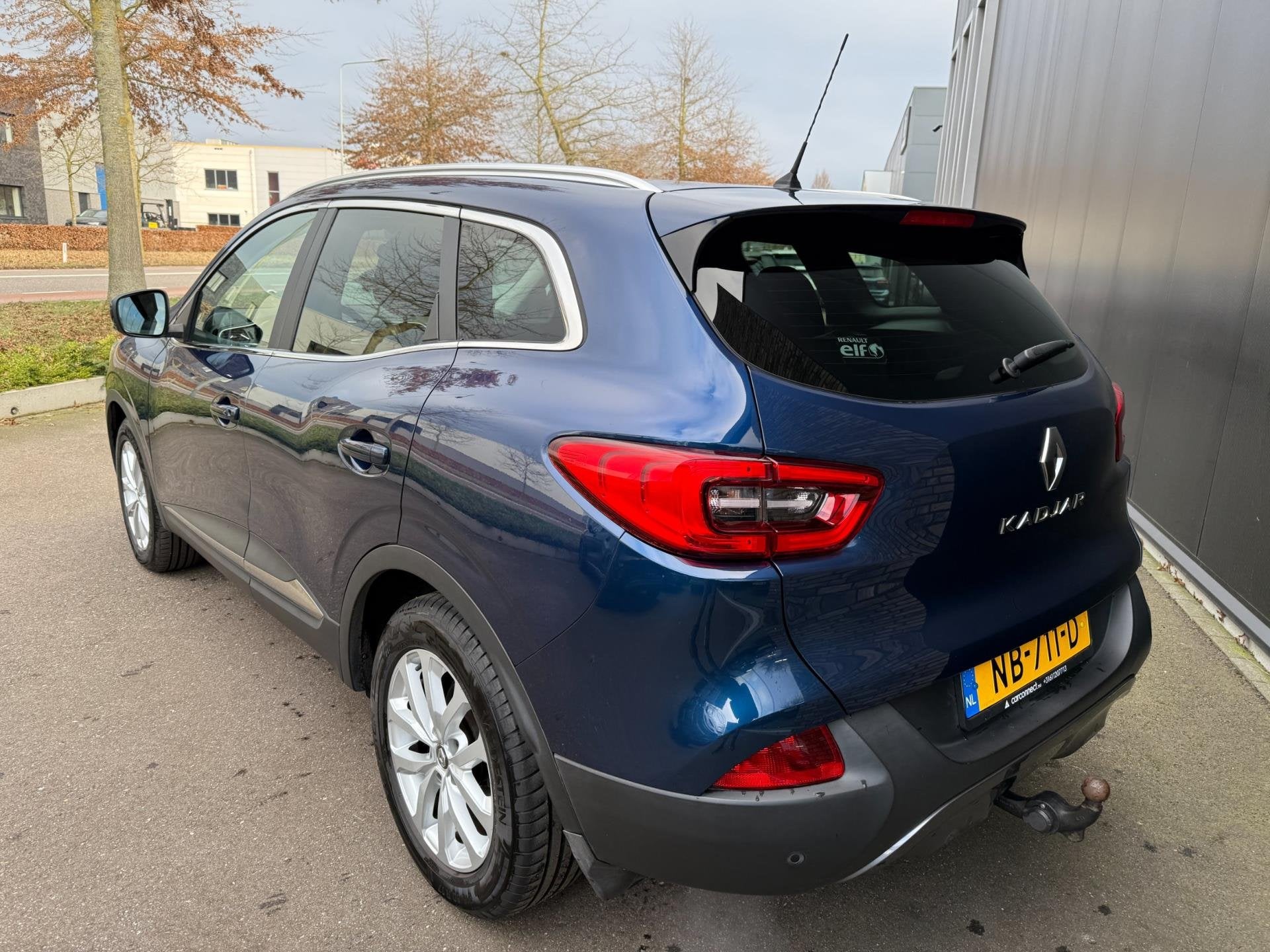 Renault Kadjar 1.2 TCe 131pk AUT Intens Navi, Trekhaak, Half, Auto's, Kadjar, Gebruikt, 4 cilinders, Blauw