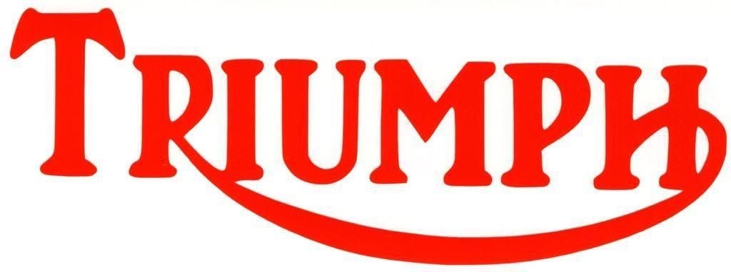 Triumph sticker #33, Motoren, Accessoires | Stickers, Verzenden