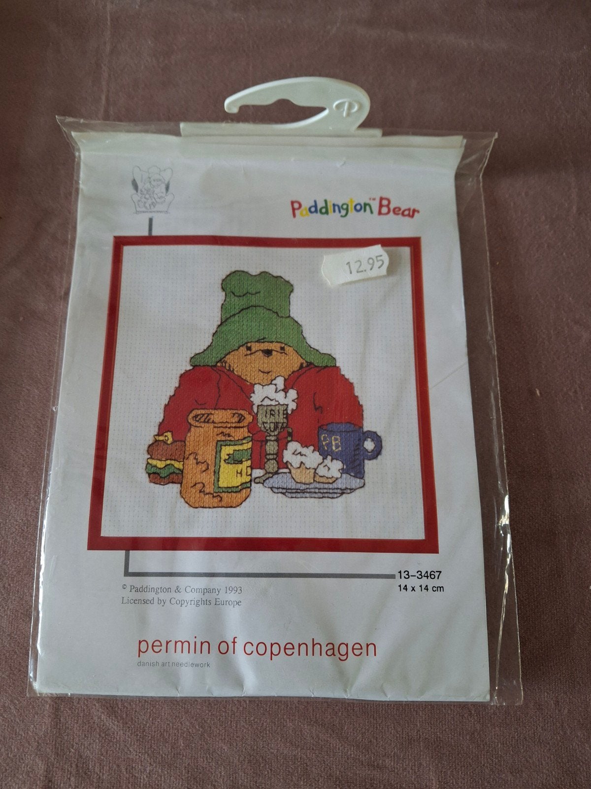 Paddington borduursetje 14x14cm, Ophalen of Verzenden, Patroon