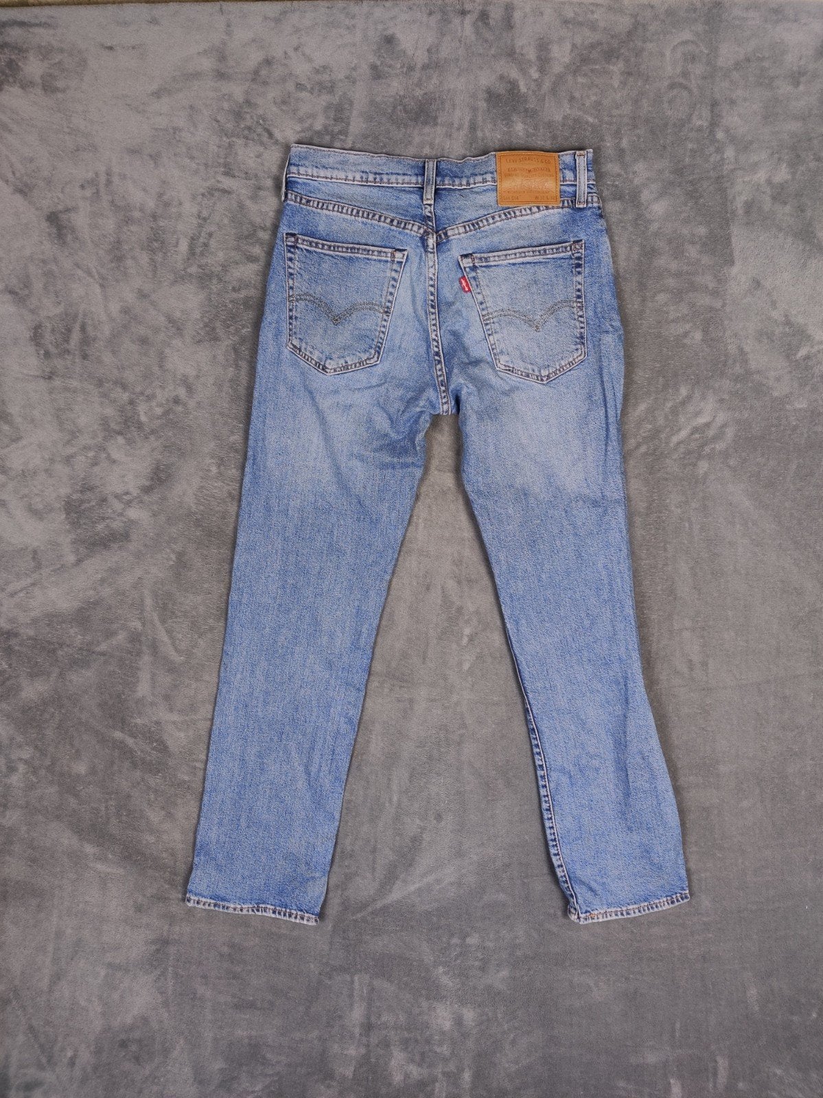 Levis 514 W31 L32 Blauw Light Wash Broek Jeans Trousers Men, Levi's, ., W32 (confectie 46) of kleiner, Zo goed als nieuw