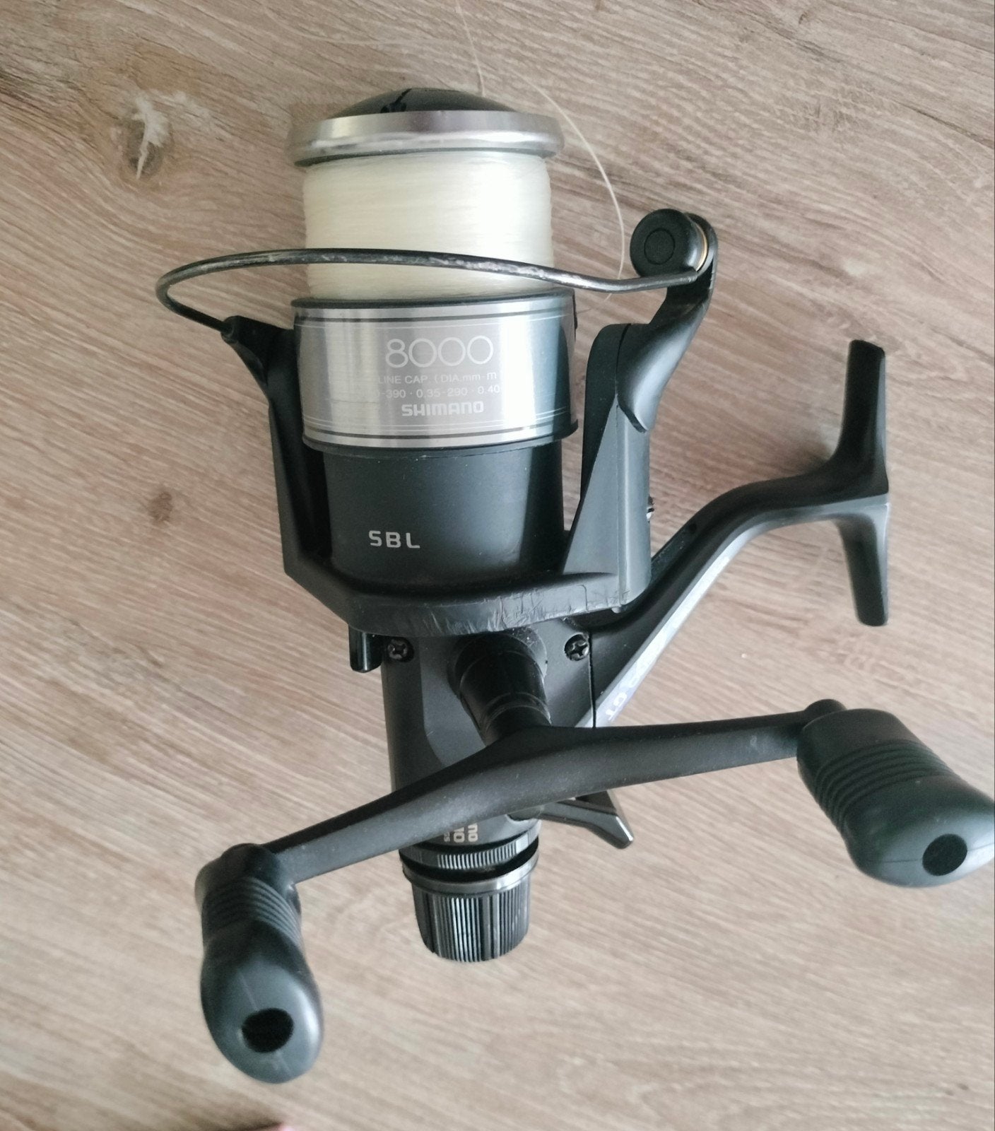 Shimano 8010 XT-7 Baitrunner, Watersport en Boten, Ophalen of Verzenden, Molen