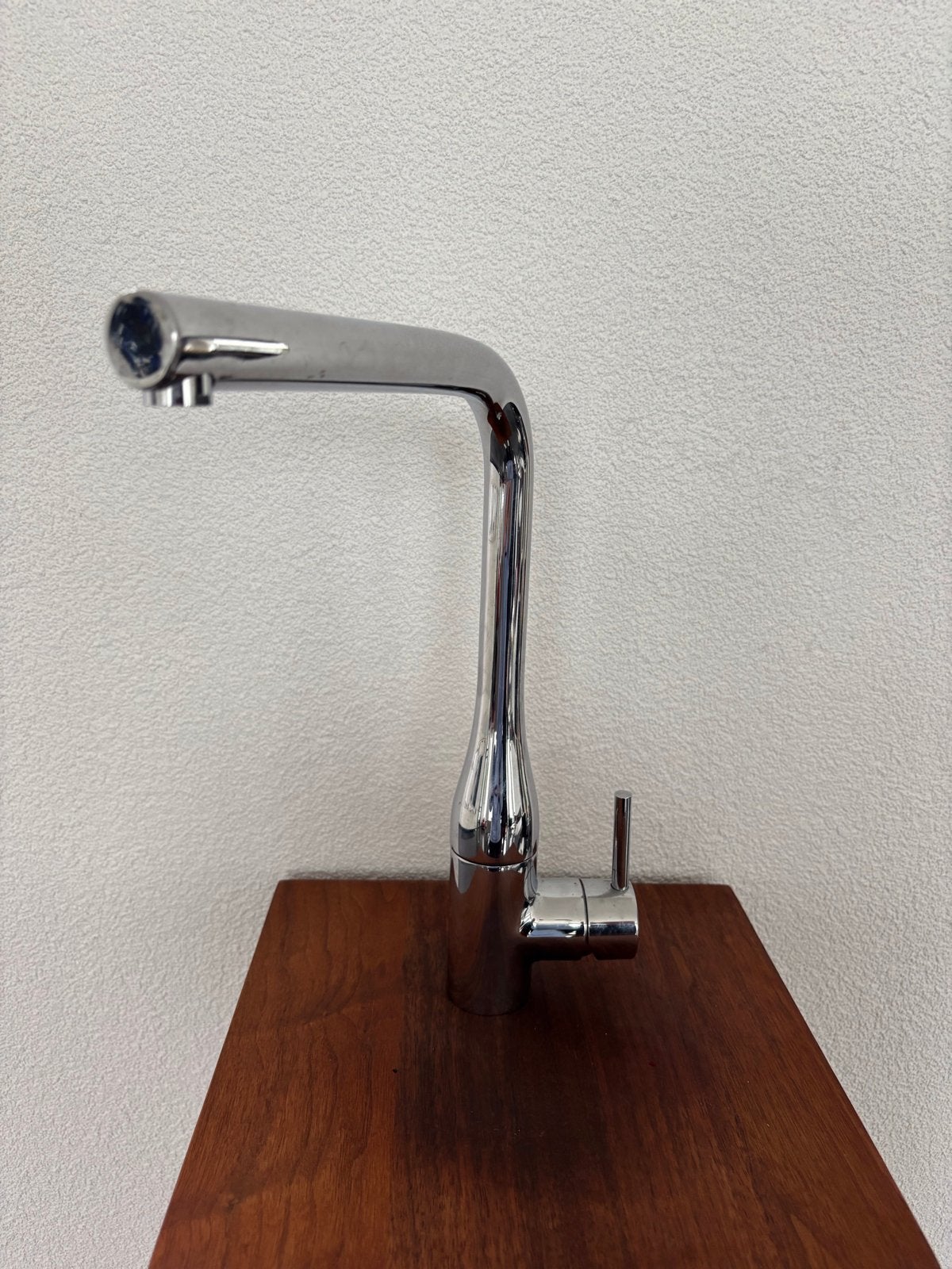 Moderne Chromen eengats Keukenkraan, Doe-het-zelf en Verbouw, Sanitair, Ophalen of Verzenden, Nieuw, Chroom, Kraan