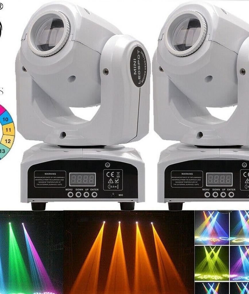 Tehuur LEDspot Moving Head Light, Ophalen, 6441 jm, Partyverhuur catering parkstad, Geluidgestuurd