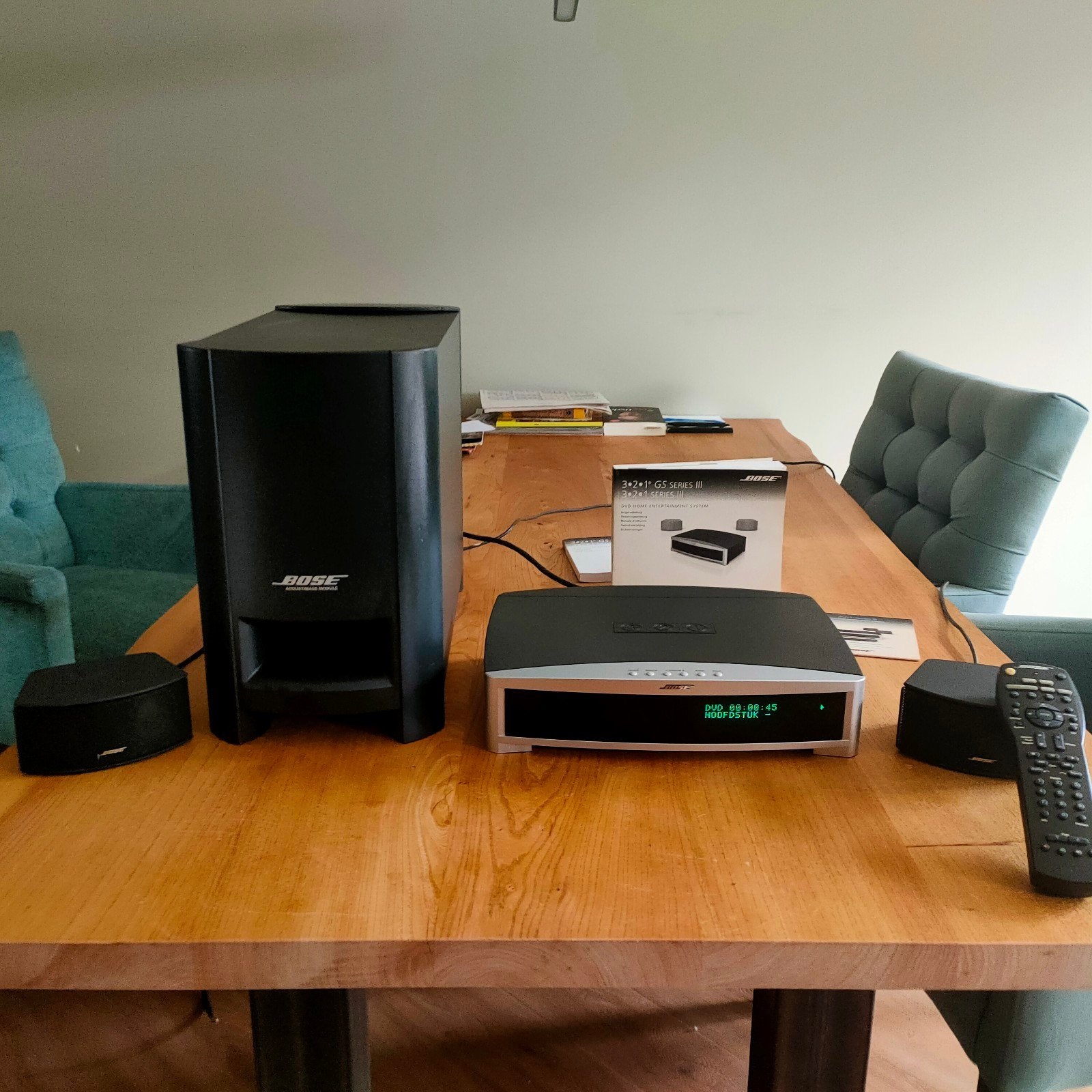 BOSE 3*2*1 DVD Home Entertainment System GS Series 3, Overige merken, Gebruikt, 70 watt of meer, Ophalen of Verzenden