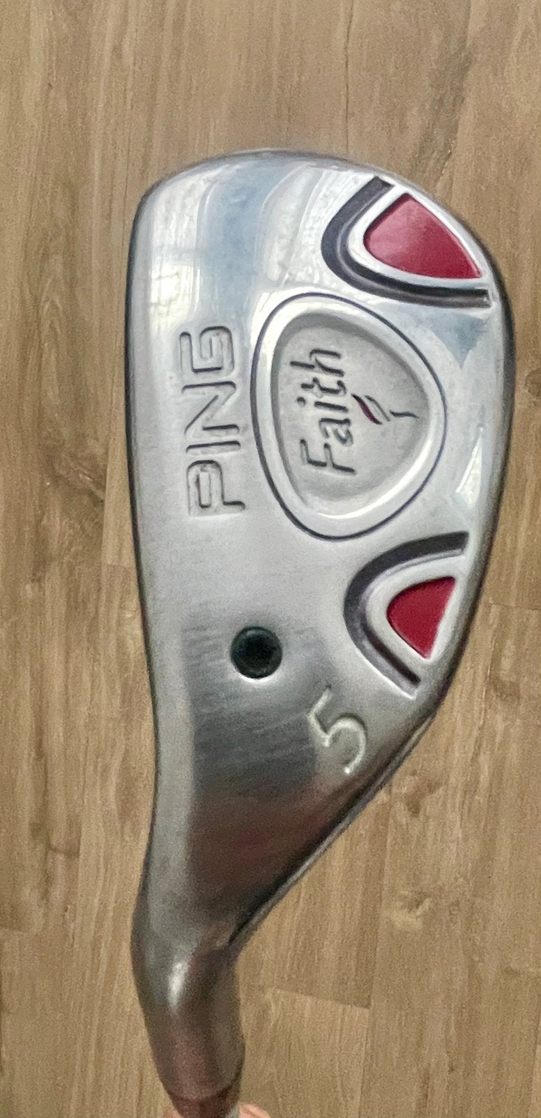 Ping faith 5 wood  ladies Links Handig! In prijs verlaagd!, Ophalen, Gebruikt, Club, Ping
