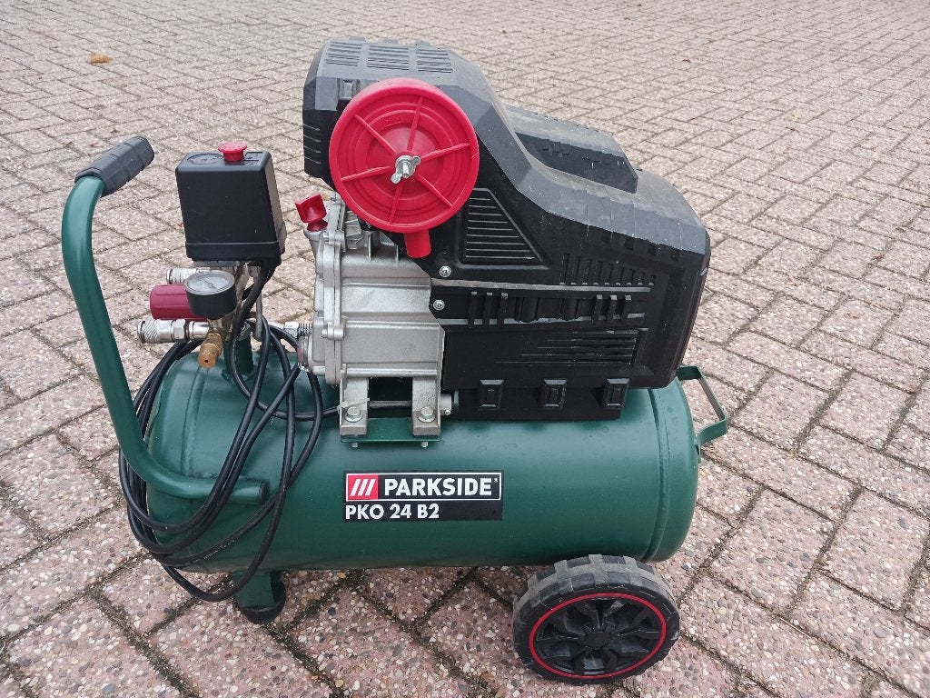 compressor, Gebruikt, 6 tot 10 bar, Ophalen of Verzenden, 200 tot 400 liter/min