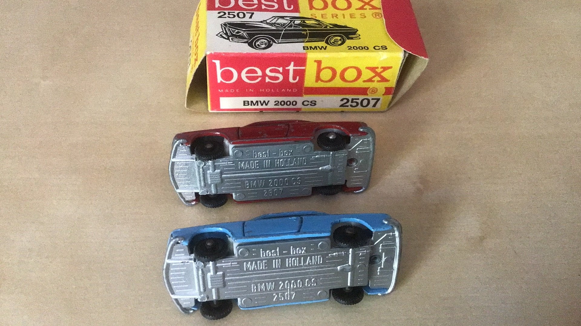 BEST BOX MADE IN HOLLAND BMW 2000CS LOT 2x PLUS 1DOOS, Ophalen of Verzenden, Overige merken