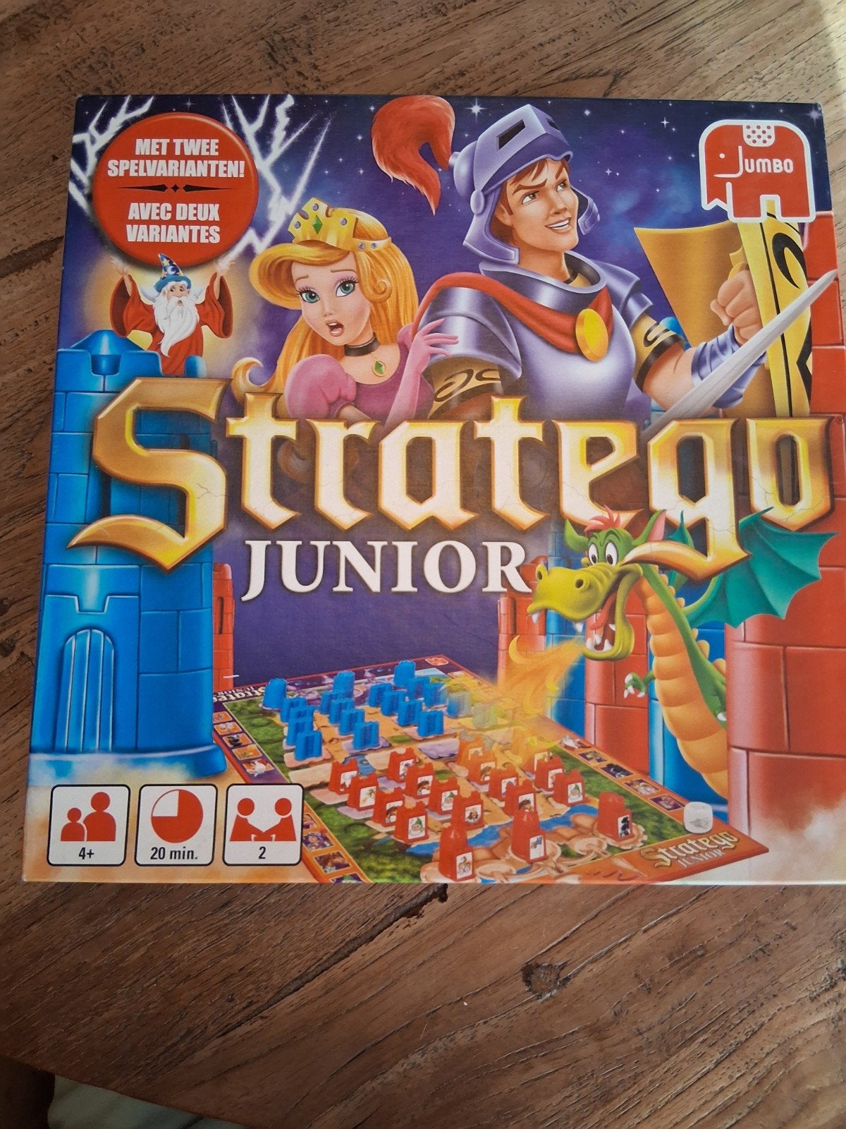 Stratego Junior Bordspel - Jumbo compleet en in goed staat, Hobby en Vrije tijd, Een of twee spelers, Ophalen, Gebruikt, Jumbo