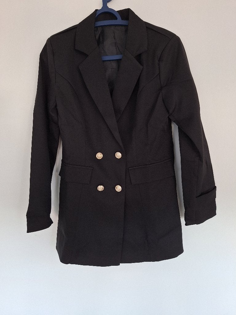mooie Dames blazer, Zwart, Ophalen of Verzenden, Zo goed als nieuw, Jasje