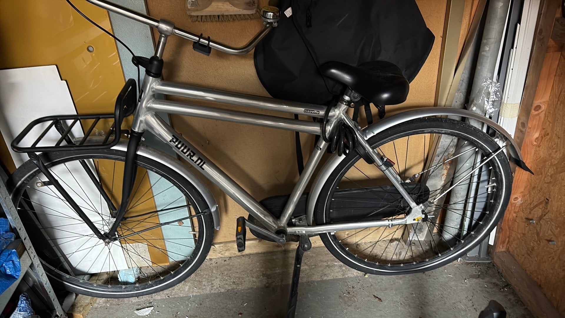 Gazelle Puur fiets, Fietsen en Brommers, Ophalen, Terugtraprem, Gebruikt, Versnellingen