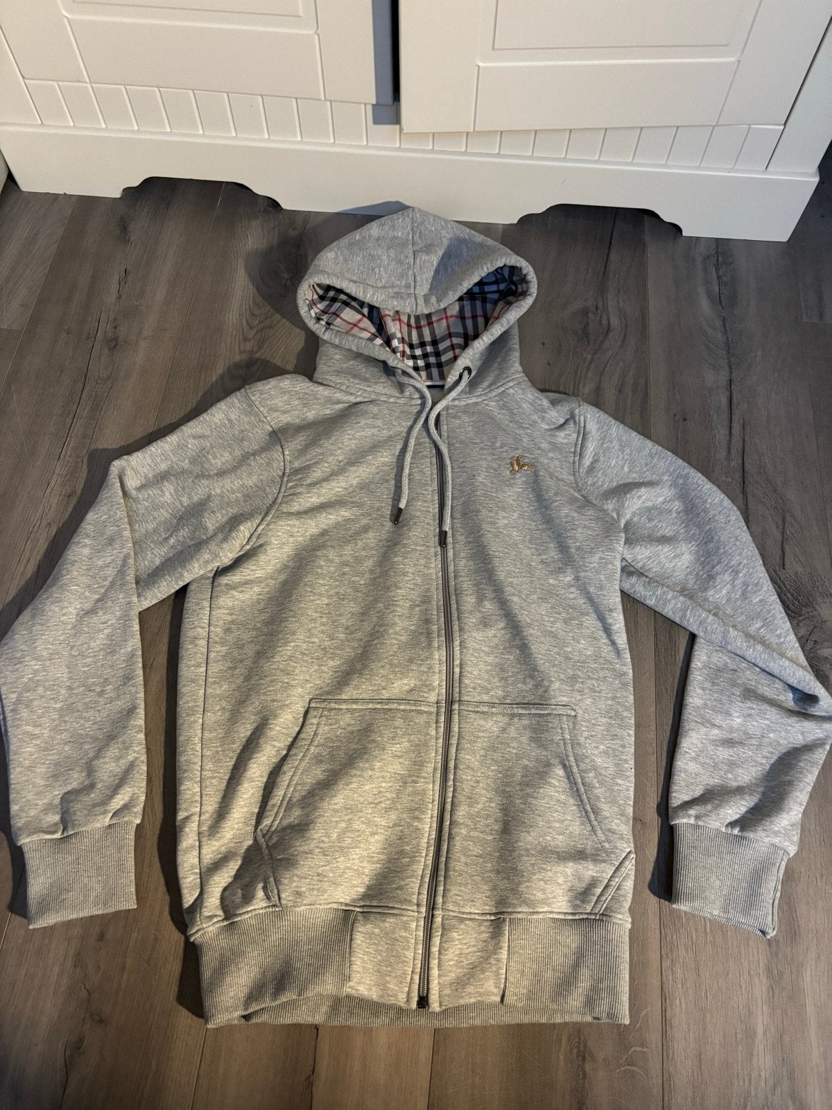Burberry hoodie met zachte binnenkant, Ophalen of Verzenden, Nieuw, Maat 46 (S) of kleiner, Grijs
