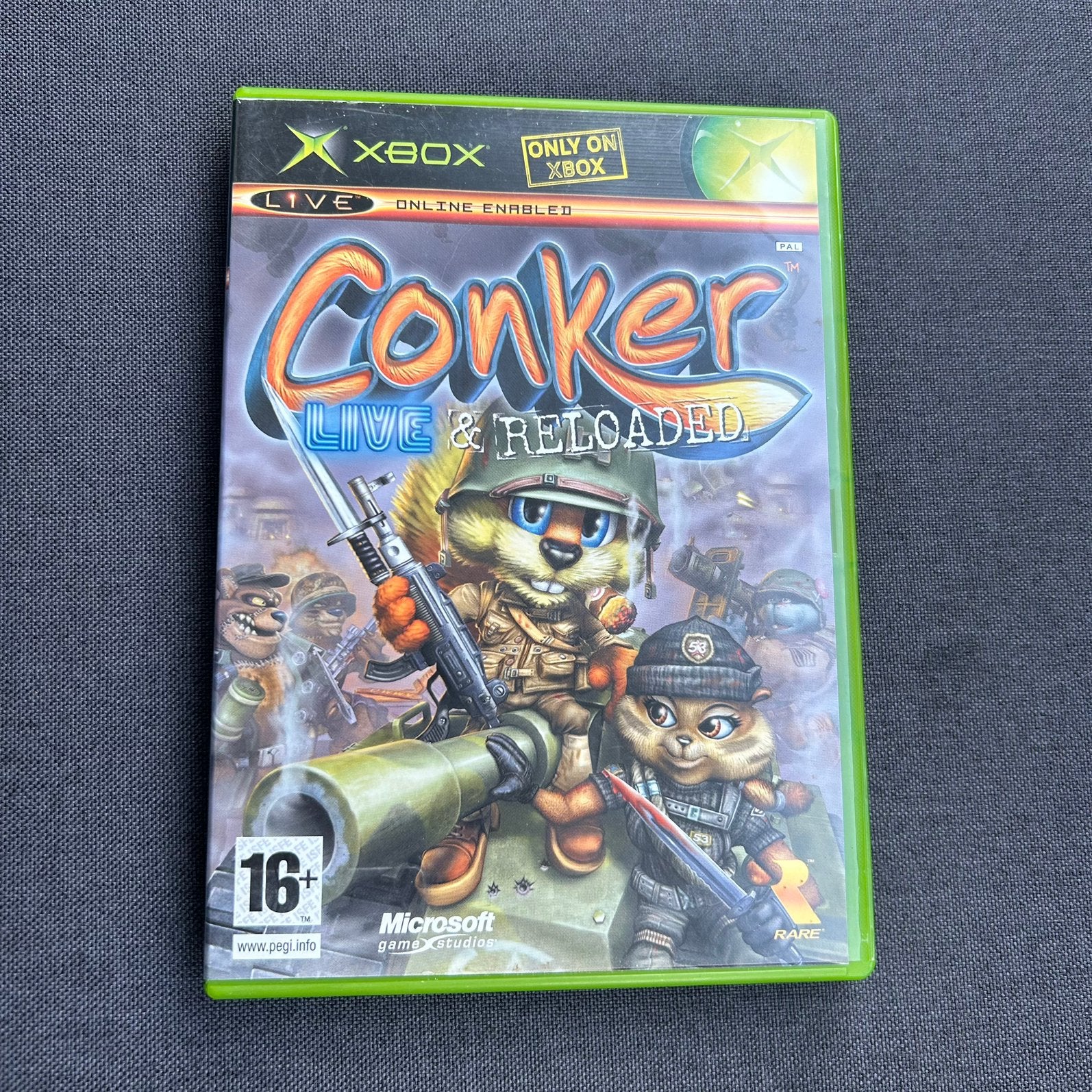 Conker: Live & Reloaded (Original Xbox) PAL – Compleet (CIB), Spelcomputers en Games, Games | Xbox Original, 1 speler, Ophalen of Verzenden