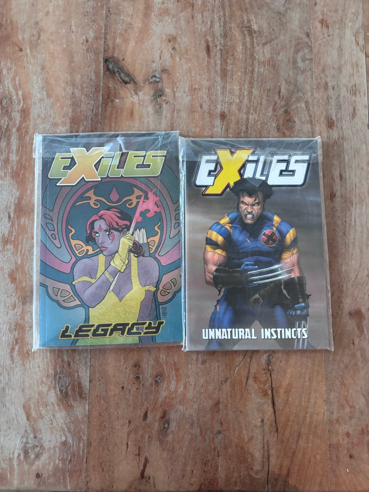 Exiles Legacy & Unnatural Instincts TPB - Marvel Comics, Meerdere comics, Ophalen of Verzenden, Zo goed als nieuw, Amerika
