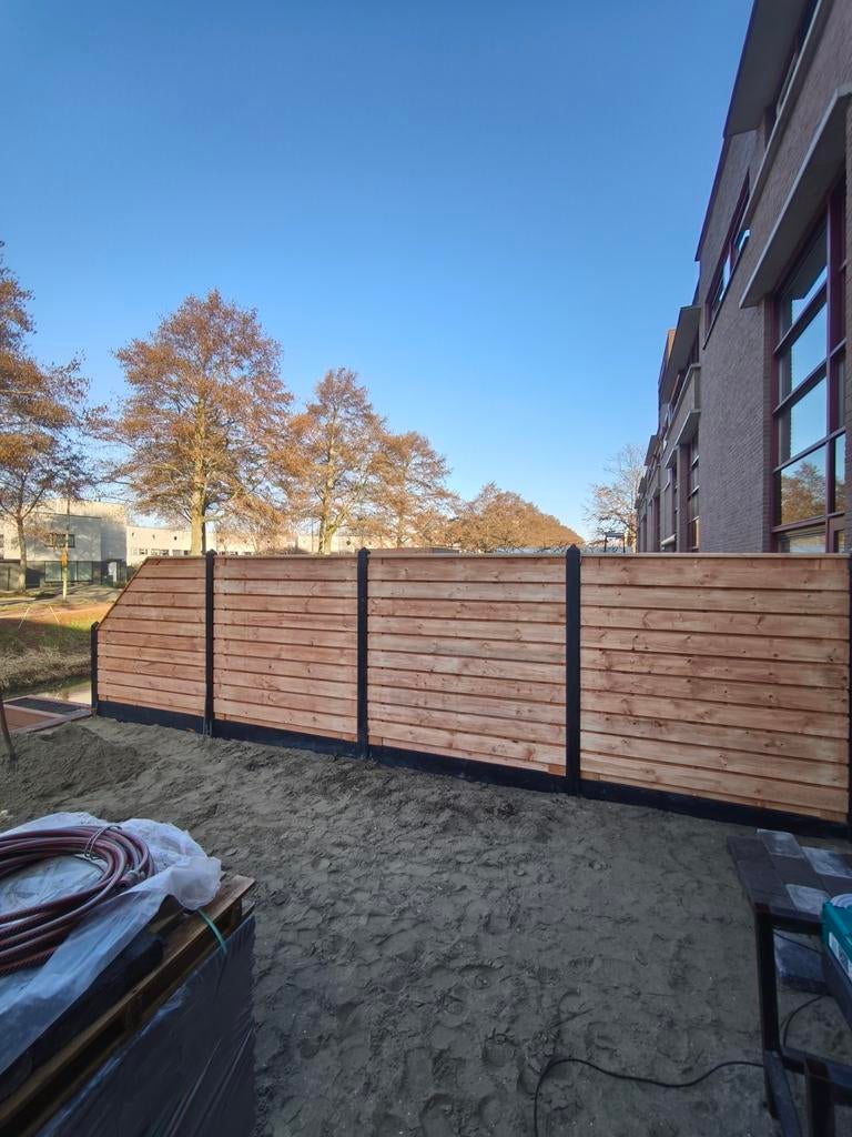 Red Class schuttingen met betonpalen, 1 tot 2 meter, 6 meter of meer, Nieuw, Ophalen of Verzenden