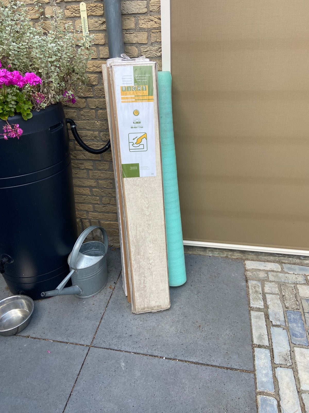 Laminaat, wit, Ophalen, 50 tot 150 cm, Nieuw, 5 tot 10 m²