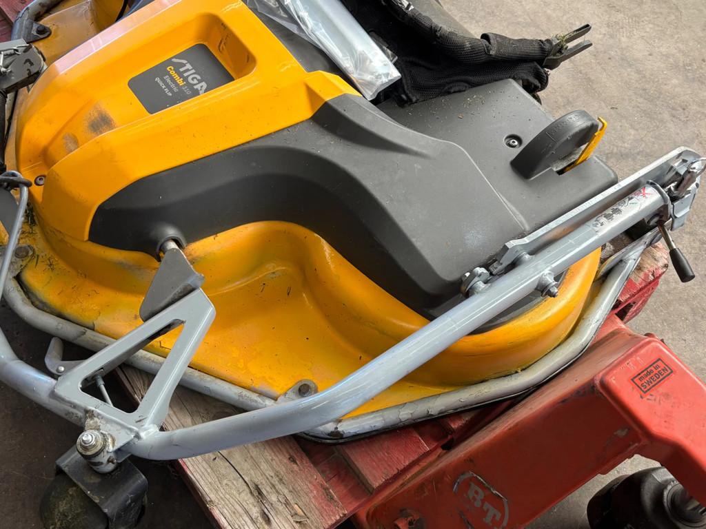 Stiga Park Maaidek 110cm pro dek el bediend compleet, Gebruikt, Stiga