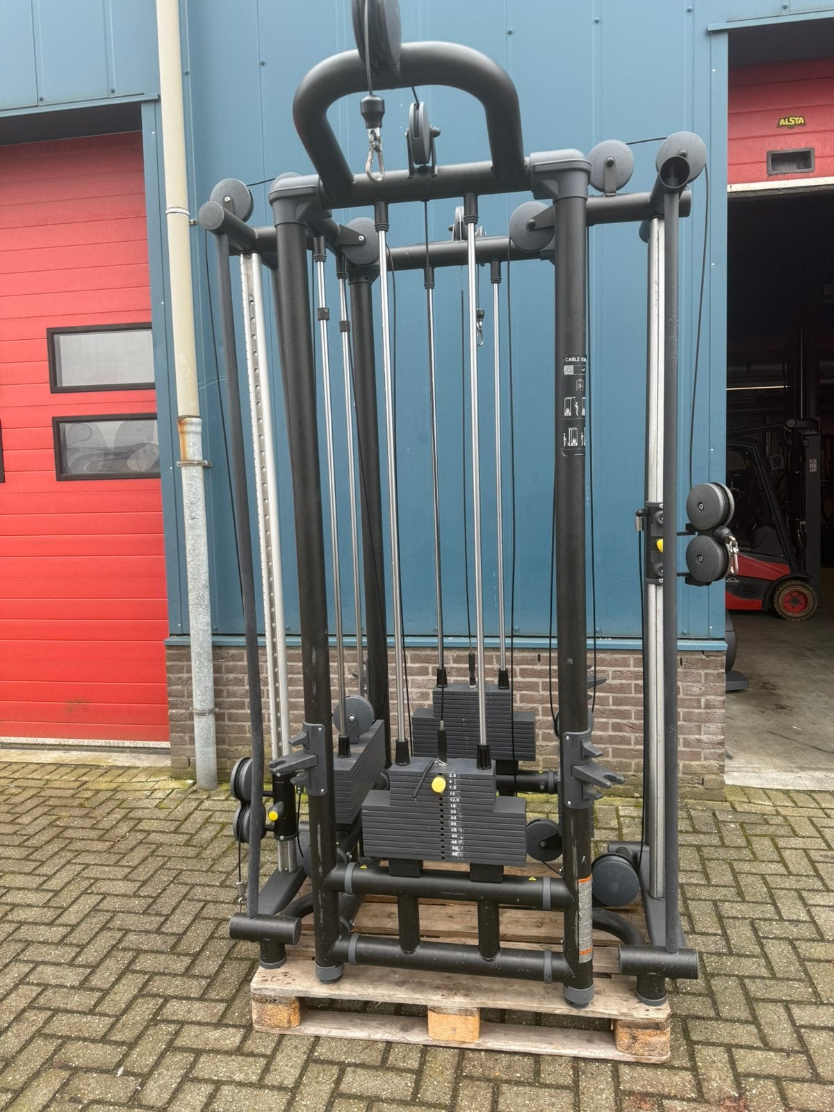 Technogym element 4 station, Ophalen, Zo goed als nieuw, Overige typen