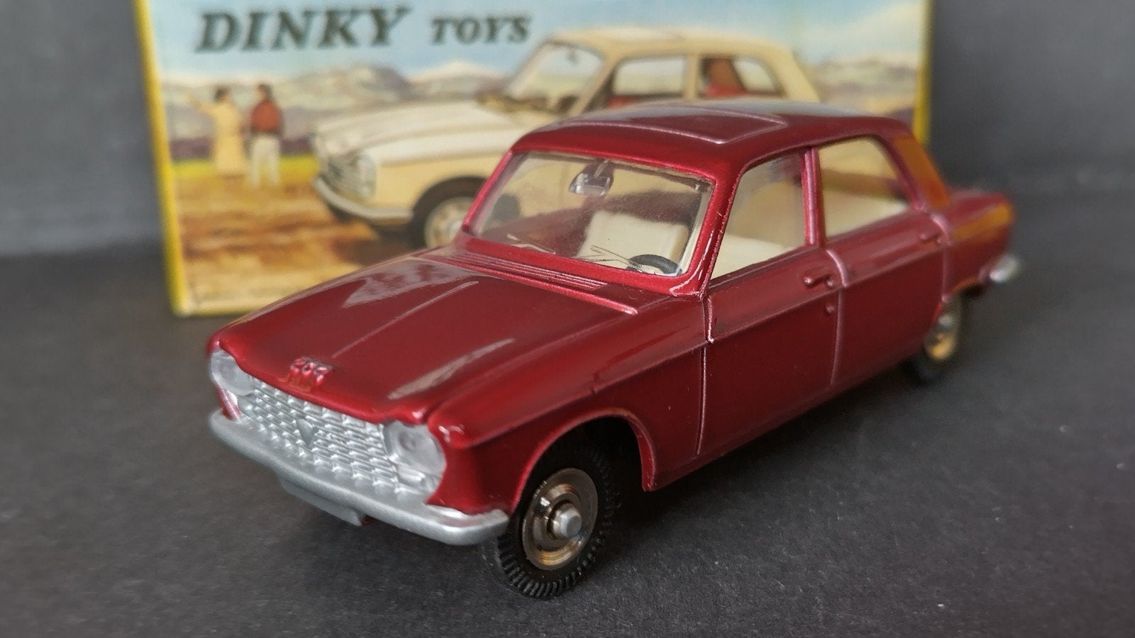 Peugeot 204 1:43 Dinky Toys Atlas Pol, Auto, Verzenden, Nieuw, M