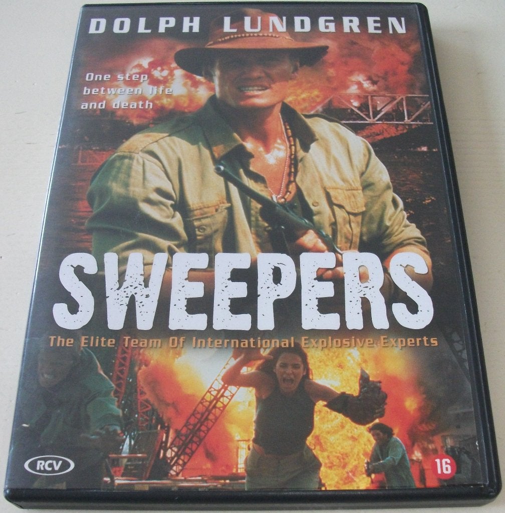 Dvd *** SWEEPERS *** One step between life and death, Cd's en Dvd's, Vanaf 16 jaar, Ophalen of Verzenden, Zo goed als nieuw, Actiethriller