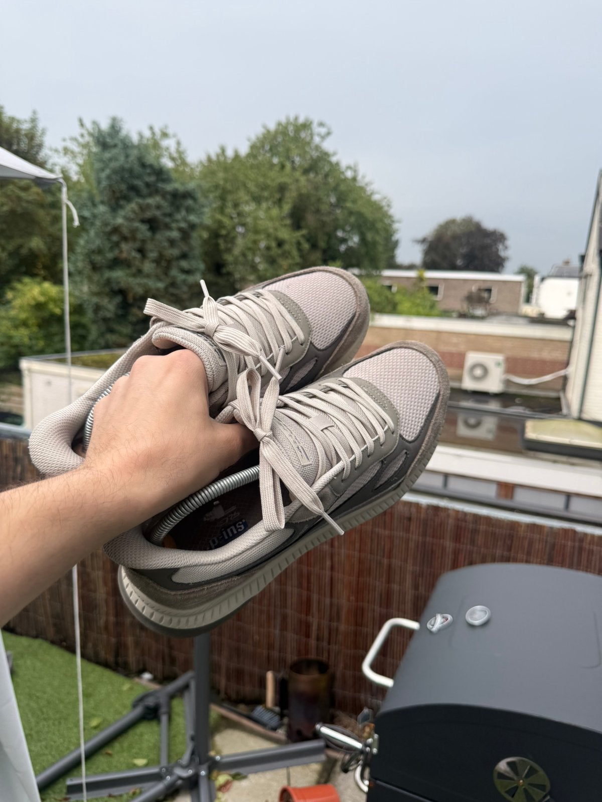 Skechers sneaker heren maat 45, Ophalen of Verzenden, Zo goed als nieuw, Beige, Sneakers of Gympen