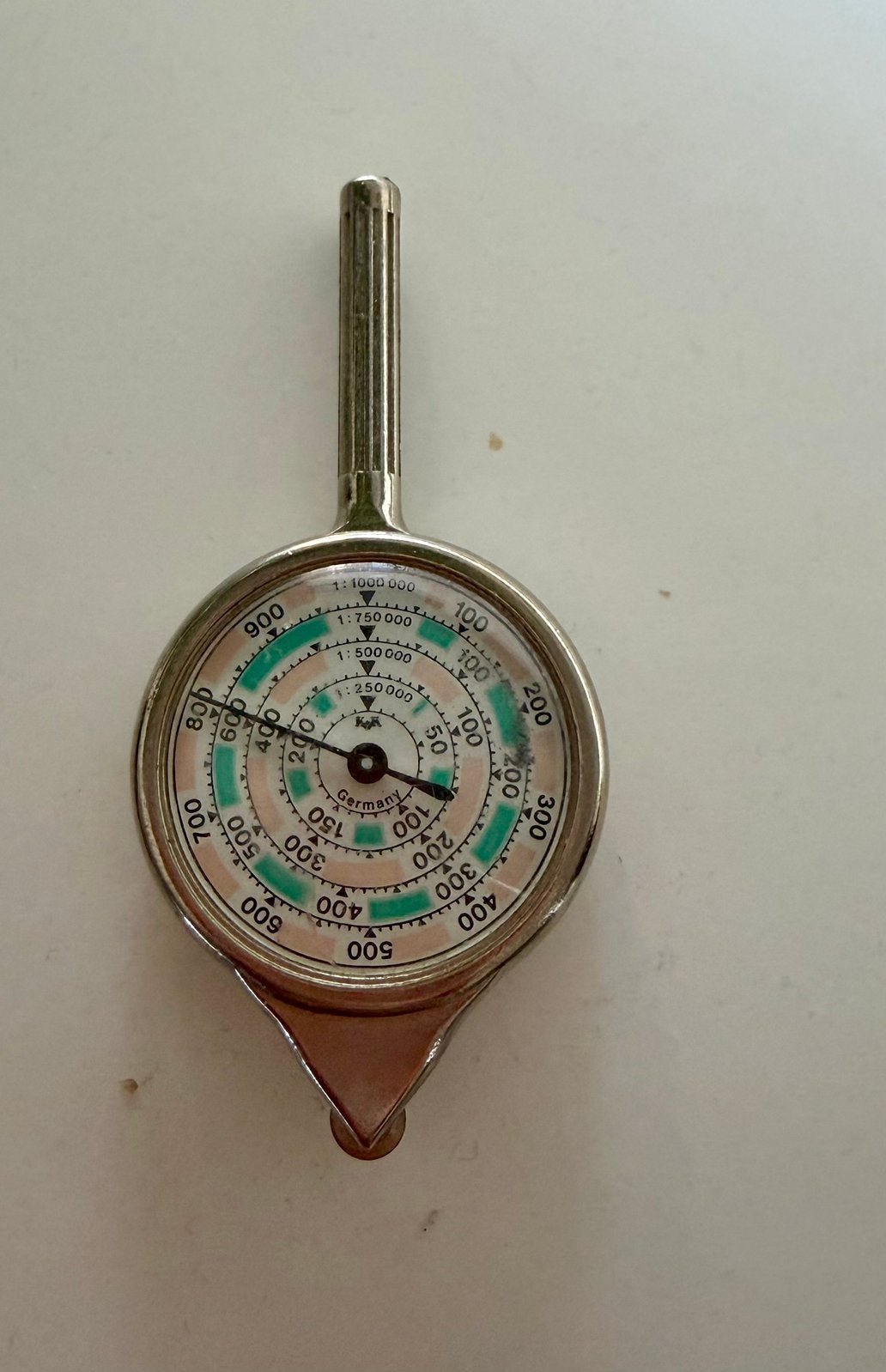 Curvimeter vintage, Ophalen of Verzenden, Gelezen