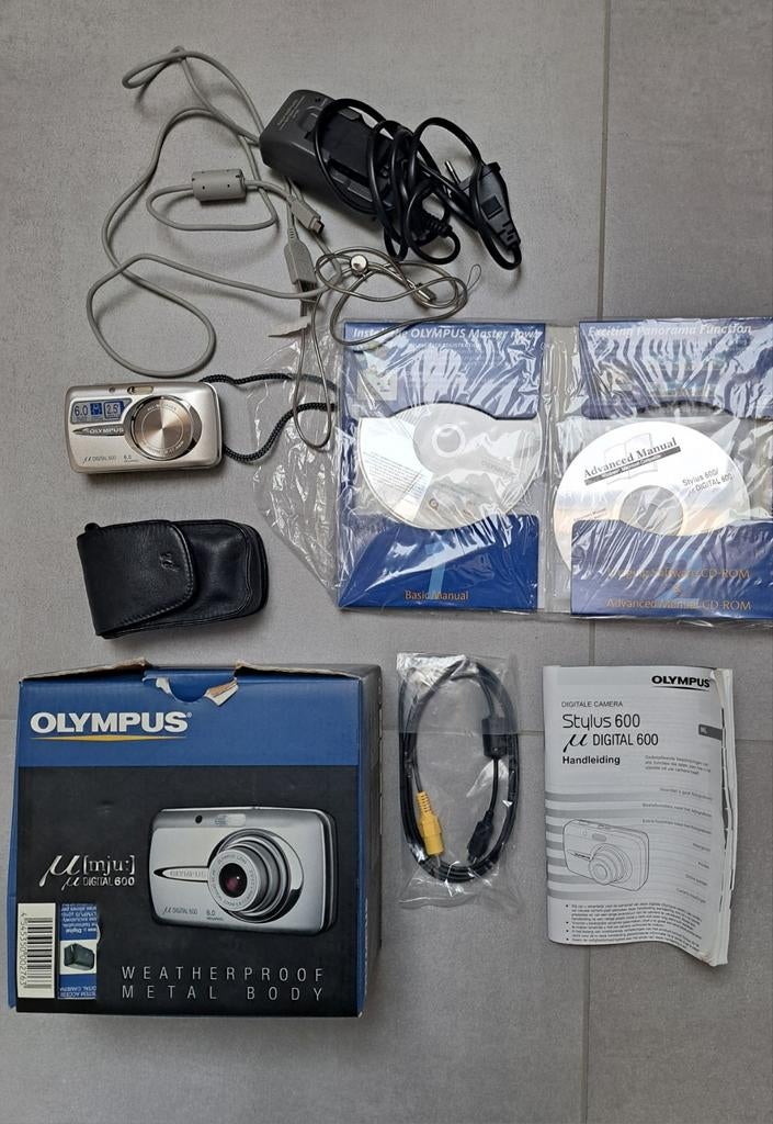 Olympus Stylus 600 (µ[mju:] Digital 600) Compact Camera, Audio, Tv en Foto, Fotocamera's Digitaal, Ophalen, Gebruikt, Compact