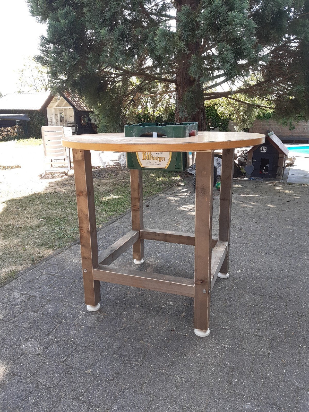 hangtafel xxl 10 pers, Ophalen