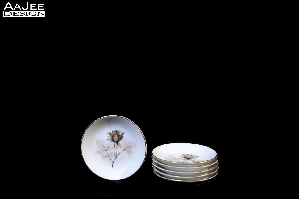 Rosenthal – Form 2000 – Raymond Loewy – 6 bonbonschaaltjes, Ophalen of Verzenden, Overige stijlen, Porselein, Schaal of Schalen