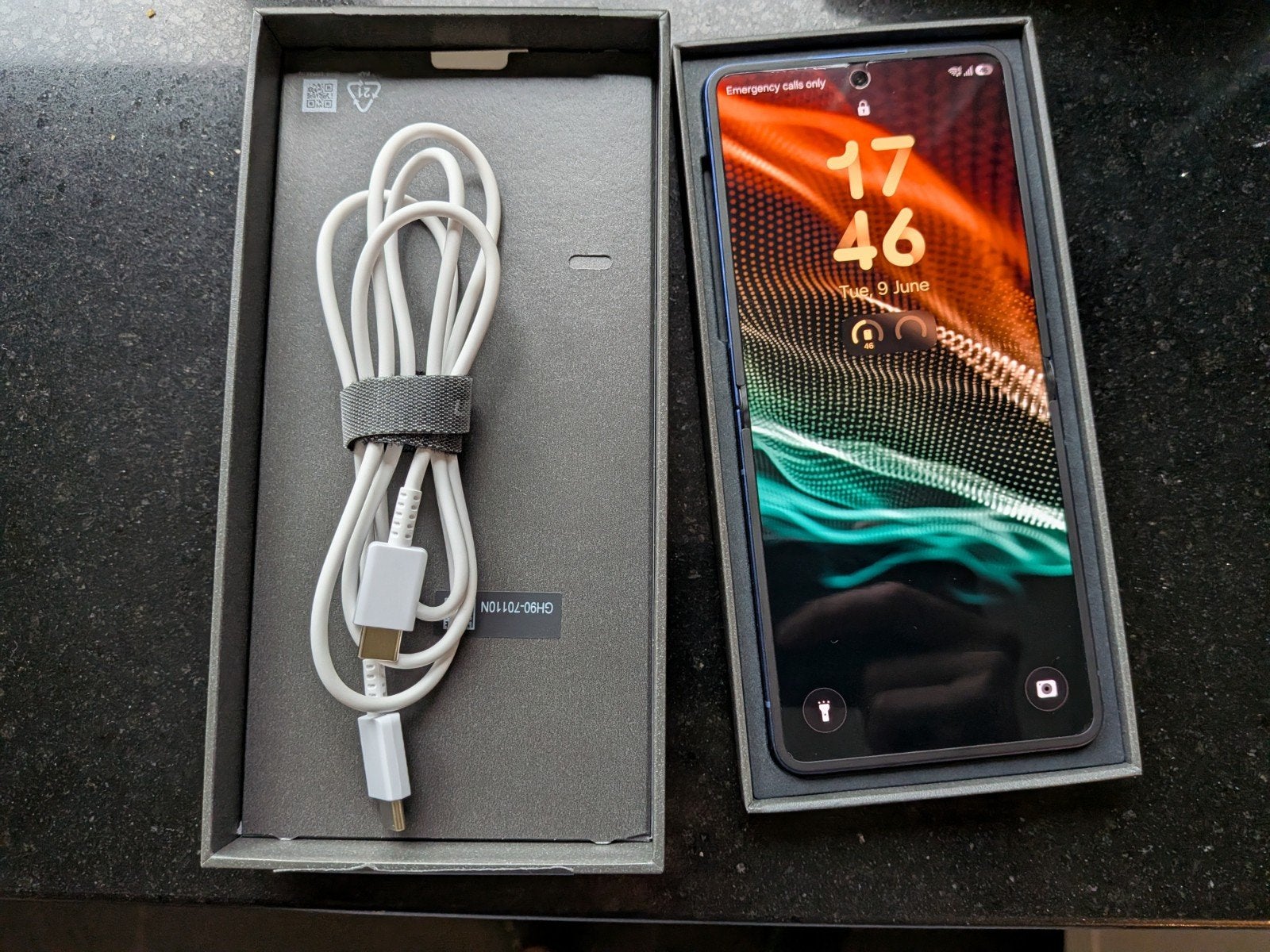 Samsung Galaxy Z Flip 7 256GB Blauw, Telecommunicatie, Mobiele telefoons | Samsung, Blauw, Ophalen of Verzenden, Zo goed als nieuw