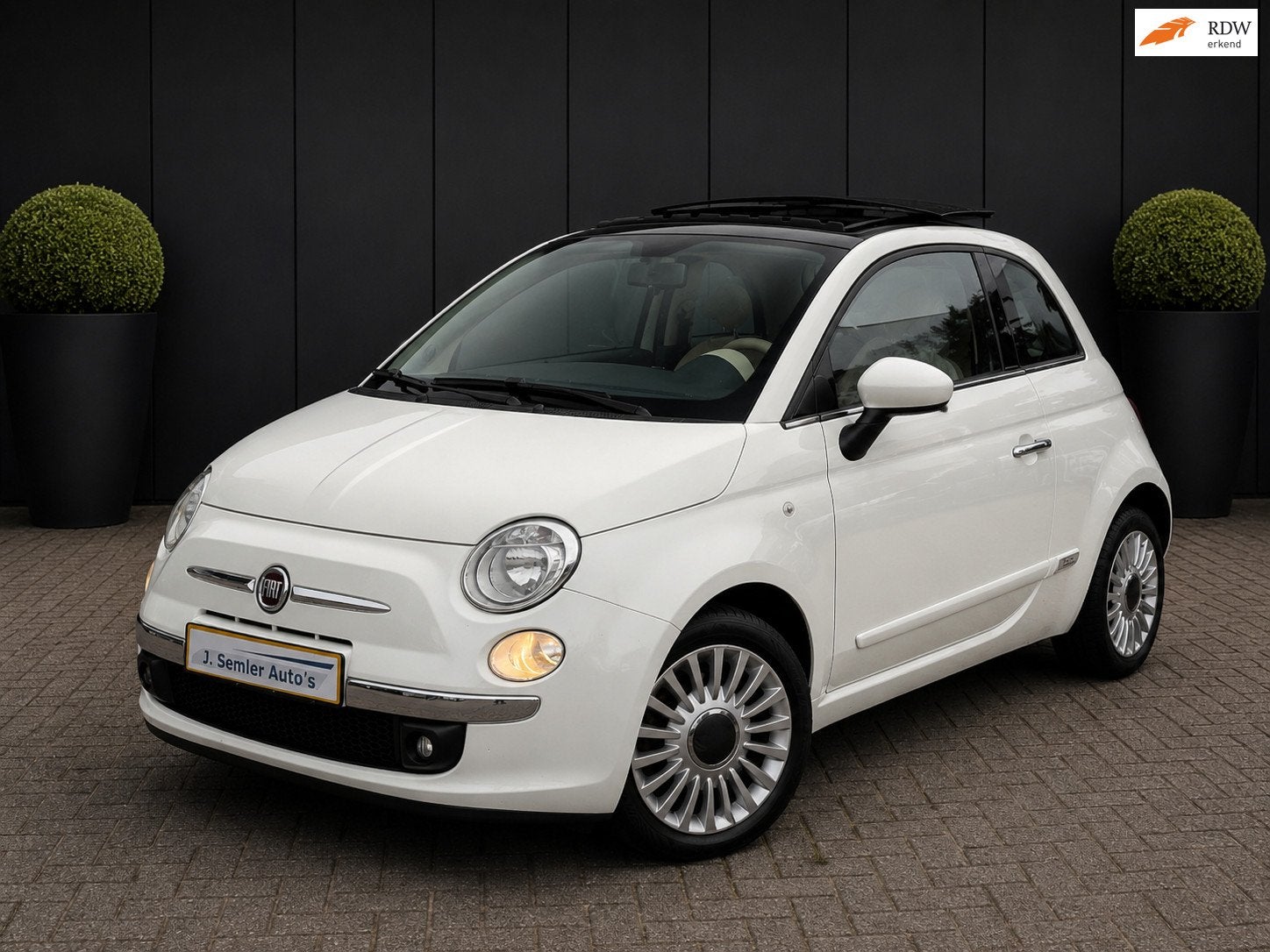 Fiat 500 0.9 TwinAir PANORAMA DAK AIRCO APK 06-2027, Voorwielaandrijving, Euro 5, 86 pk, Gebruikt