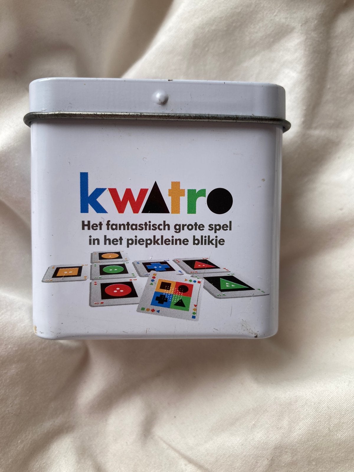 KWATRO klein kaartspel, Een of twee spelers, Ophalen of Verzenden, Gebruikt