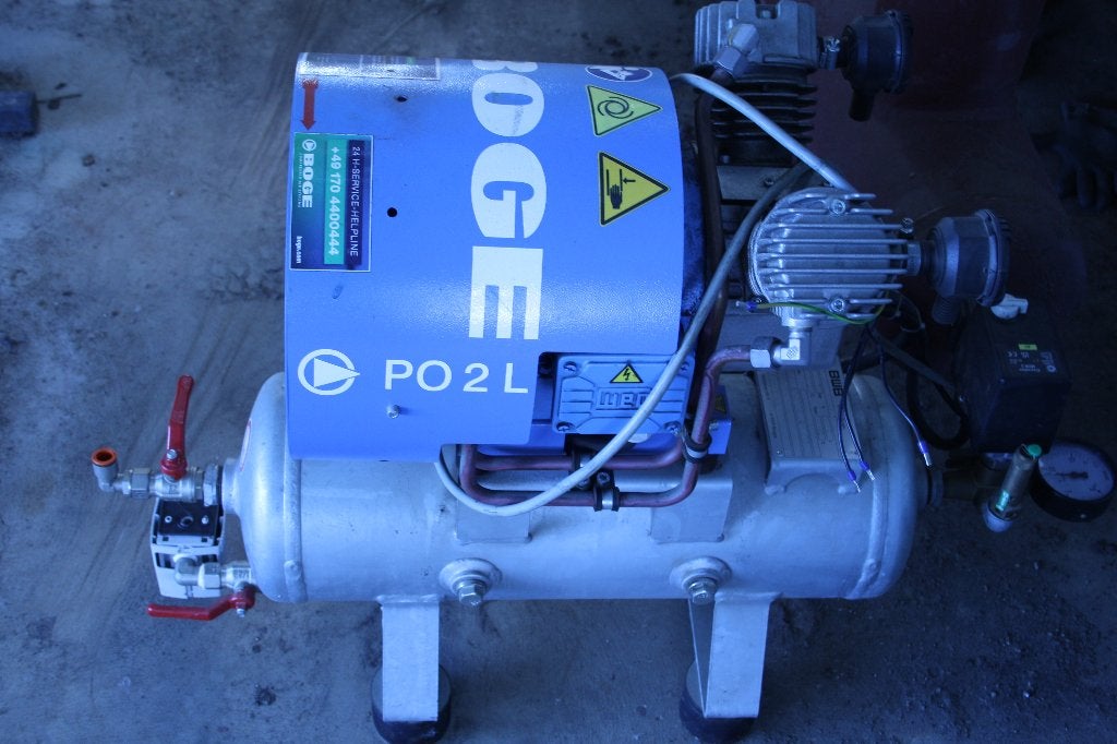 Boge Compressor, Ophalen, 10 bar of meer, Zo goed als nieuw, Minder dan 200 liter/min