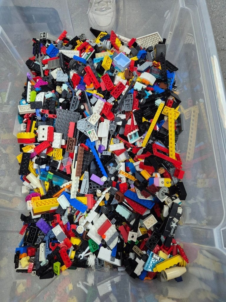 8,5 kg ongesorteerde lego, Kinderen en Baby's, Speelgoed | Duplo en Lego, Ophalen of Verzenden, Gebruikt, Losse stenen, Lego
