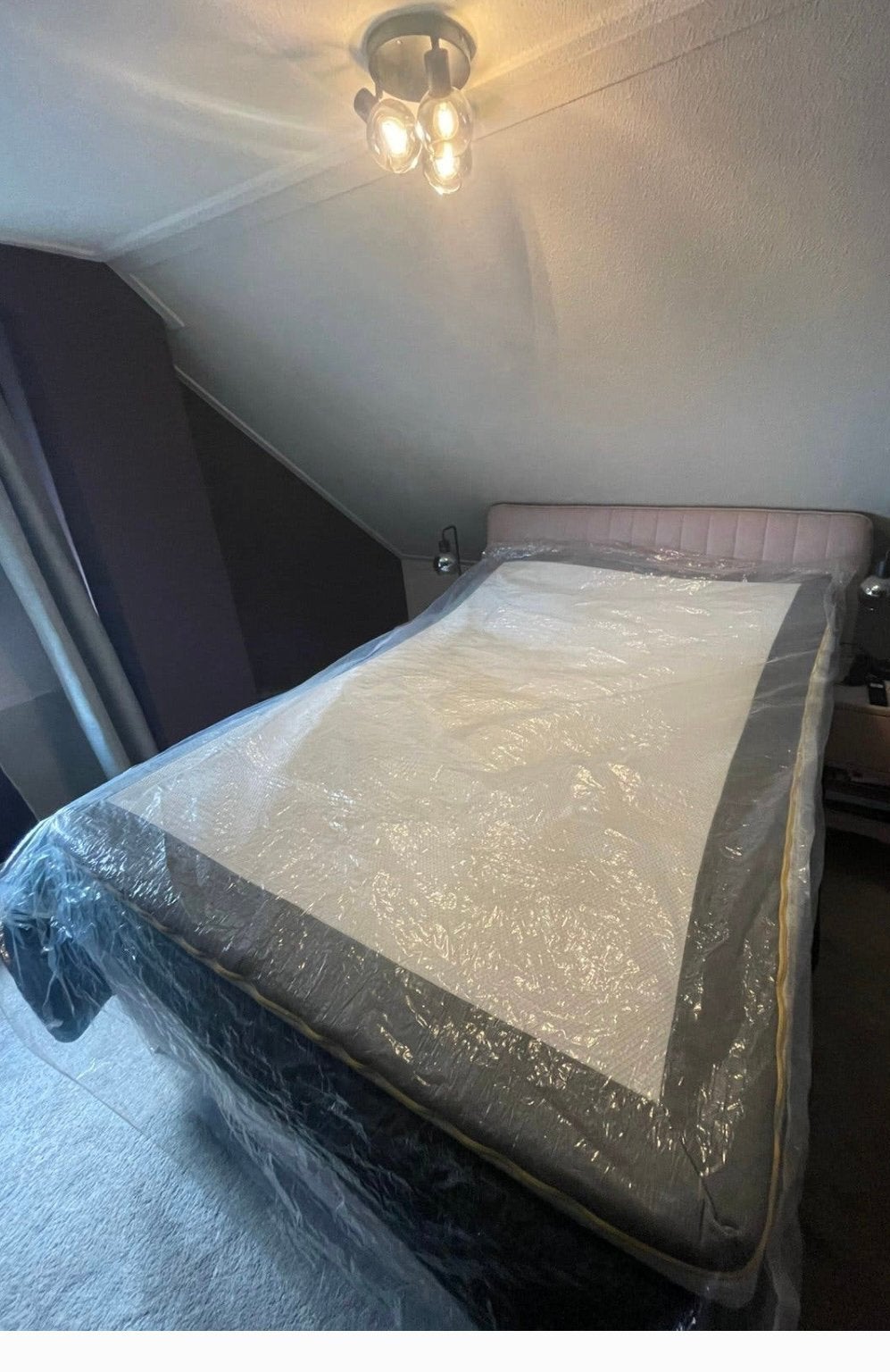 Matras topper B Bright Visco 140x200, Ophalen of Verzenden, Zo goed als nieuw, Tweepersoons, 140 cm