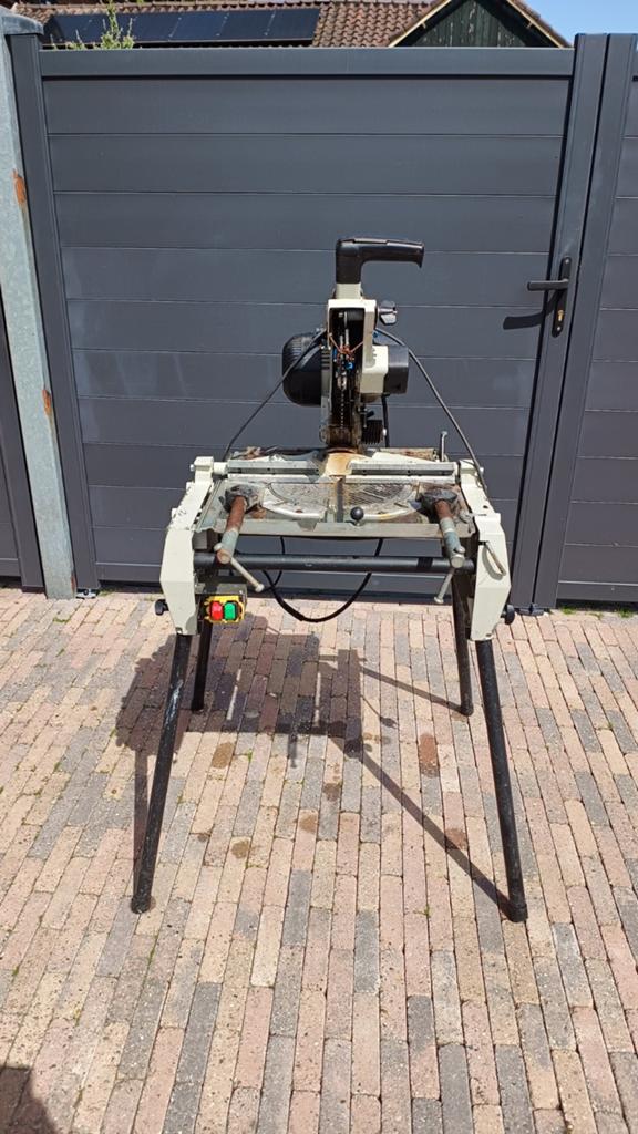 Elu TGS 273 Flip Over Tafelzaagmachine, Doe-het-zelf en Verbouw, Gebruikt, 70 mm of meer, Ophalen of Verzenden, Afkortzaag